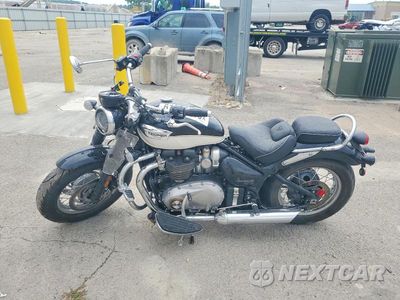Trzecie zdjęcie samochodu z tyłu: 2023 TRIUMPH MOTORCYCLE BONNEVILLE SPEEDMASTER VIN:SMTD46HL6PTBJ7313 - miniatura