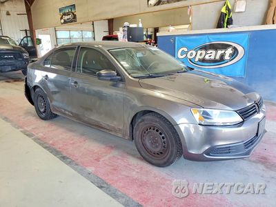 Czwarte zdjęcie samochodu z boku: 2014 VOLKSWAGEN JETTA BASE VIN:3VW2K7AJ1EM305544 - miniatura