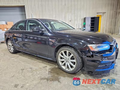 Czwarte zdjęcie samochodu z boku: 2014 AUDI A4 PREMIUM VIN:WAUDFAFL4EN002221 - miniatura