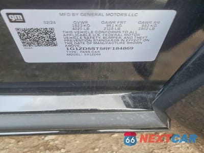 Zdjęcie 12 z 12 samochodu: 2024 CHEVROLET MALIBU LT VIN:1G1ZD5ST5RF184869 - miniatura