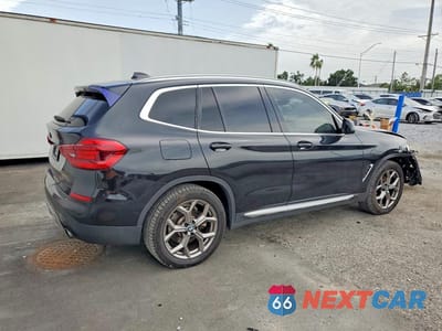 Trzecie zdjęcie samochodu z tyłu: 2021 BMW X3 XDRIVE30I VIN:5UXTY5C08M9H20888 - miniatura