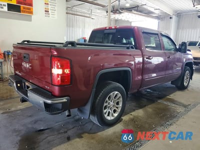Trzecie zdjęcie samochodu z tyłu: 2015 GMC SIERRA K1500 SLE VIN:3GTU2UEC1FG123879 - miniatura