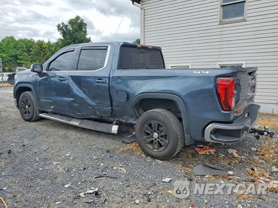 Drugie zdjęcie samochodu z przodu: 2021 GMC SIERRA K1500 SLE VIN:1GTU9BED5MZ152209 - miniatura