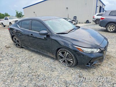 Czwarte zdjęcie samochodu z boku: 2021 NISSAN SENTRA SR VIN:3N1AB8DV0MY251716 - miniatura