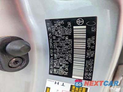 Zdjęcie 12 z 12 samochodu: 2020 TOYOTA PRIUS LE VIN:JTDKARFU5L3104328 - miniatura