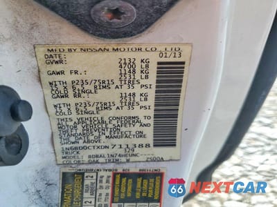 Zdjęcie 12 z 12 samochodu: 2013 NISSAN FRONTIER S VIN:1N6BD0CTXDN711388 - miniatura