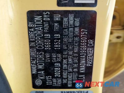 Zdjęcie 13 z 13 samochodu: 2016 KIA RIO LX VIN:KNADM4A39G6660757 - miniatura