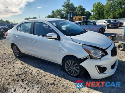 Czwarte zdjęcie samochodu z boku: 2020 MITSUBISHI MIRAGE G4 SE VIN:ML32F4FJ6LHF13151 - miniatura
