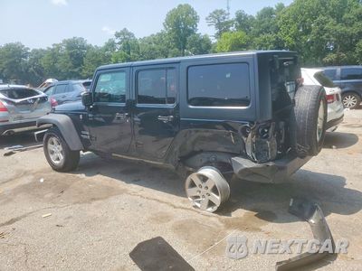 Drugie zdjęcie samochodu z przodu: 2016 JEEP WRANGLER UNLIMITED SPORT VIN:1C4BJWDG3GL115667 - miniatura