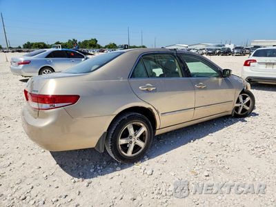 Trzecie zdjęcie samochodu z tyłu: 2003 HONDA ACCORD EX VIN:1HGCM56643A129840 - miniatura