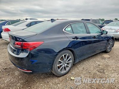 Trzecie zdjęcie samochodu z tyłu: 2015 ACURA TLX ADVANCE VIN:19UUB2F78FA001803 - miniatura