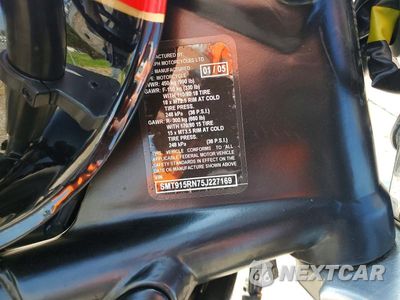 Zdjęcie 8 z 8 samochodu: 2005 TRIUMPH MOTORCYCLE SPEED MASTER VIN:SMT915RN75J227169 - miniatura