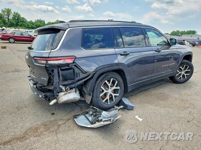 Trzecie zdjęcie samochodu z tyłu: 2025 JEEP GRAND CHEROKEE L LIMITED VIN:1C4RJKBG4S8671590 - miniatura
