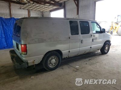 Trzecie zdjęcie samochodu z tyłu: 2006 FORD E150 DELIVERY VAN VIN:1FTRE14W36DA48655 - miniatura