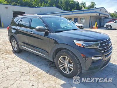 Czwarte zdjęcie samochodu z boku: 2020 FORD EXPLORER VIN:1FMSK8DH9LGA25875 - miniatura