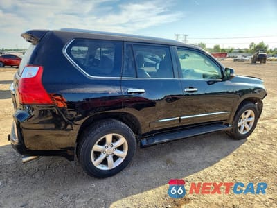 Trzecie zdjęcie samochodu z tyłu: 2011 LEXUS GX 460 PREMIUM VIN:JTJJM7FX1B5033954 - miniatura