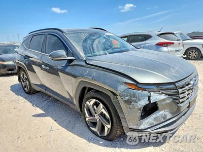 Czwarte zdjęcie samochodu z boku: 2023 HYUNDAI TUCSON LIMITED VIN:5NMJE3AE5PH272068 - miniatura