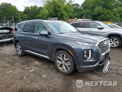 Czwarte zdjęcie samochodu z boku: 2021 HYUNDAI PALISADE LIMITED VIN:KM8R54HE2MU319619 - miniatura