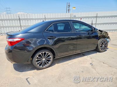 Trzecie zdjęcie samochodu z tyłu: 2015 TOYOTA COROLLA S PLUS VIN:5YFBURHE0FP204300 - miniatura