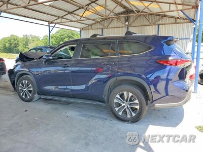 Drugie zdjęcie samochodu z przodu: 2023 TOYOTA HIGHLANDER XLE VIN:5TDKDRAH8PS012863 - miniatura