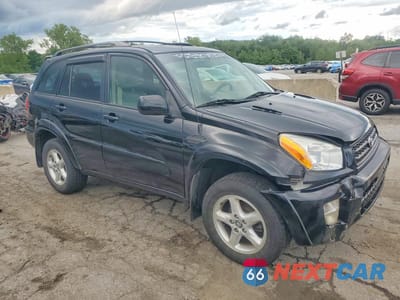 Czwarte zdjęcie samochodu z boku: 2003 TOYOTA RAV4 BASE VIN:JTEHH20V536089189 - miniatura