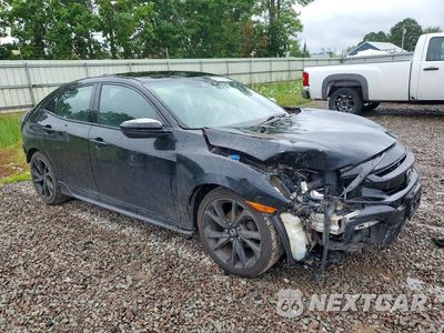 Czwarte zdjęcie samochodu z boku: 2019 HONDA CIVIC SPORT VIN:SHHFK7G41KU217484 - miniatura