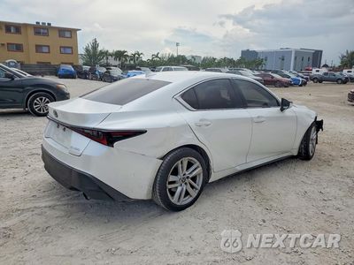 Trzecie zdjęcie samochodu z tyłu: 2022 LEXUS IS 300 VIN:JTHAA1D22N5122662 - miniatura