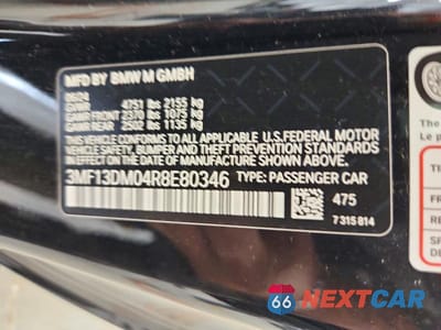 Zdjęcie 12 z 12 samochodu: 2024 BMW M2 VIN:3MF13DM04R8E80346 - miniatura