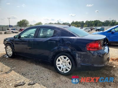 Drugie zdjęcie samochodu z przodu: 2012 DODGE AVENGER SXT VIN:1C3CDZCB1CN178501 - miniatura