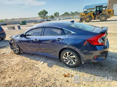 Drugie zdjęcie samochodu z przodu: 2017 HONDA CIVIC EX VIN:19XFC2F75HE002699 - miniatura