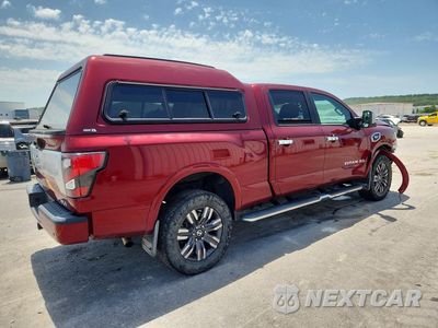 Trzecie zdjęcie samochodu z tyłu: 2022 NISSAN TITAN XD PLATINUM RESERVE VIN:1N6AA1FB2NN101600 - miniatura