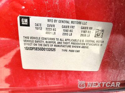 Zdjęcie 12 z 12 samochodu: 2013 CADILLAC CTS LUXURY COLLECTION VIN:1G6DF5E56D0132626 - miniatura
