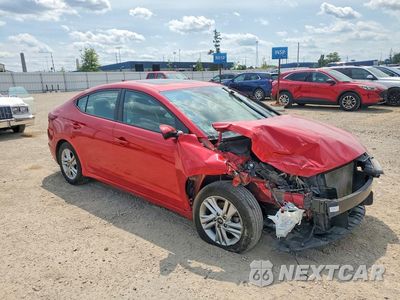 Czwarte zdjęcie samochodu z boku: 2020 HYUNDAI ELANTRA VALUE EDITION VIN:5NPD84LFXLH555269 - miniatura