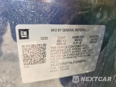 Zdjęcie 13 z 13 samochodu: 2020 CHEVROLET MALIBU LT VIN:1G1ZD5ST5LF104834 - miniatura