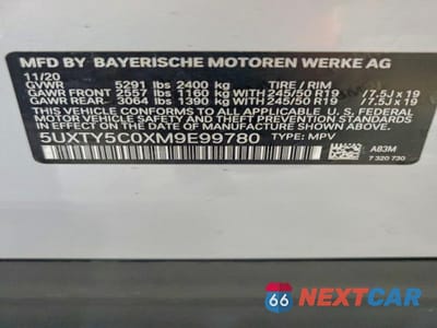 Zdjęcie 14 z 14 samochodu: 2021 BMW X3 XDRIVE30I VIN:5UXTY5C0XM9E99780 - miniatura