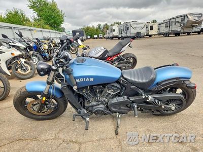 Trzecie zdjęcie samochodu z tyłu: 2021 INDIAN MOTORCYCLE CO. SCOUT BOBBER SIXTY ABS VIN:56KMTA117M3179013 - miniatura