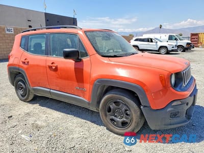 Czwarte zdjęcie samochodu z boku: 2017 JEEP RENEGADE SPORT VIN:ZACCJAAB3HPE45774 - miniatura