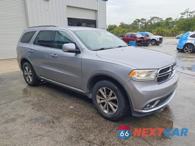 Czwarte zdjęcie samochodu z boku: 2016 DODGE DURANGO LIMITED VIN:1C4RDJDGXGC353587 - miniatura