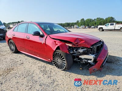 Czwarte zdjęcie samochodu z boku: 2024 MERCEDES-BENZ C 300 VIN:W1KAF4GB8RR187066 - miniatura