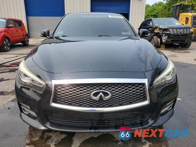 Piąte zdjęcie samochodu w środku: 2015 INFINITI Q50 PREMIUM VIN:JN1BV7AR5FM404674 - miniatura