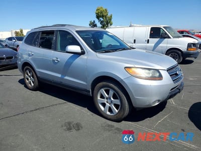 Czwarte zdjęcie samochodu z boku: 2007 HYUNDAI SANTA FE SE VIN:5NMSH13EX7H068556 - miniatura