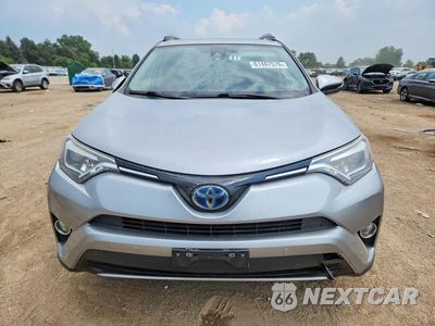 Piąte zdjęcie samochodu w środku: 2017 TOYOTA RAV4 HV LIMITED VIN:JTMDJREV7HD114296 - miniatura