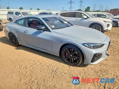 Czwarte zdjęcie samochodu z boku: 2024 BMW 430XI VIN:WBA73AP08RCP53320 - miniatura