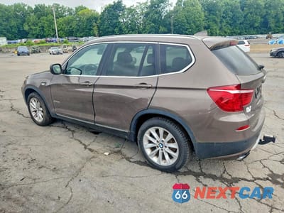Drugie zdjęcie samochodu z przodu: 2013 BMW X3 XDRIVE28I VIN:5UXWX9C55D0A17188 - miniatura