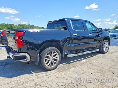 Trzecie zdjęcie samochodu z tyłu: 2019 CHEVROLET SILVERADO K1500 LTZ VIN:3GCUYGED8KG245657 - miniatura