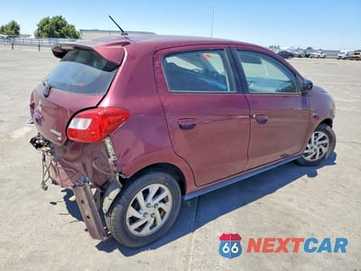 Trzecie zdjęcie samochodu z tyłu: 2017 MITSUBISHI MIRAGE SE VIN:ML32A4HJ5HH020822 - miniatura