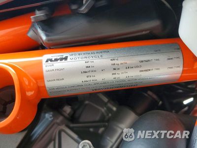 Zdjęcie 9 z 9 samochodu: 2021 KTM 1290 SUPER DUKE R VIN:VBKV39403MM934842 - miniatura