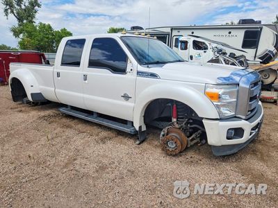 Czwarte zdjęcie samochodu z boku: 2015 FORD F450 SUPER DUTY VIN:1FT8W4DT9FEC35215 - miniatura
