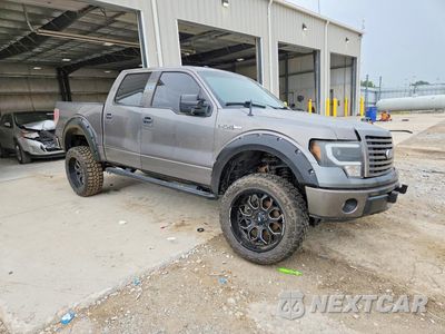 Czwarte zdjęcie samochodu z boku: 2014 FORD F150 SUPERCREW VIN:1FTFW1EF3EKE50698 - miniatura