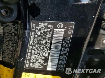 Zdjęcie 12 z 12 samochodu: 2005 LEXUS ES VIN:JTHBA30G255087414 - miniatura